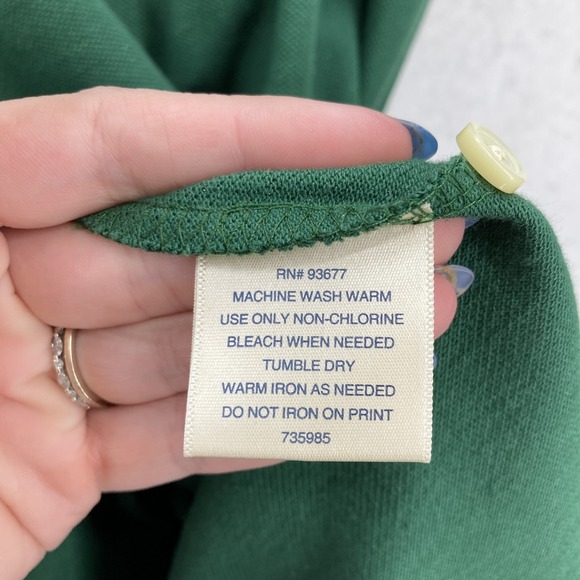 St Johns Bay Polo Shirt Mens 2XL Green Legacy Pique Non Roll Collar Golf Casual - Picture 6 of 12